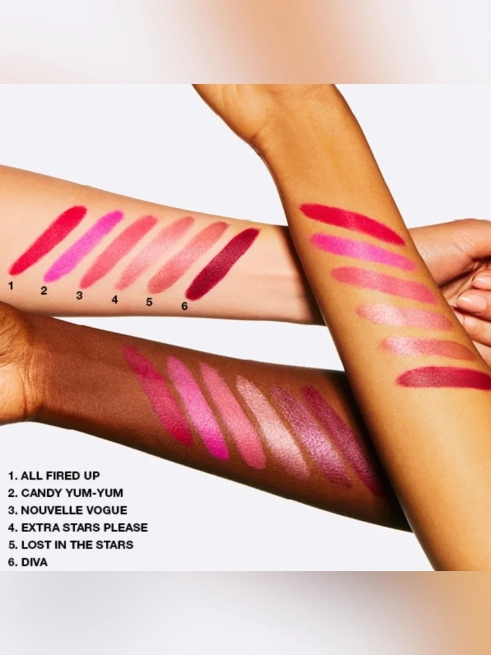 NWT Mac Cosmetics Taste of Stardom Mini Lipstick Kit